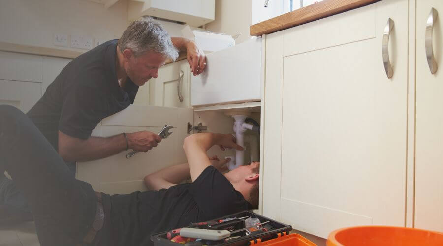 Professional burst pipe repair services in Shirley, IN